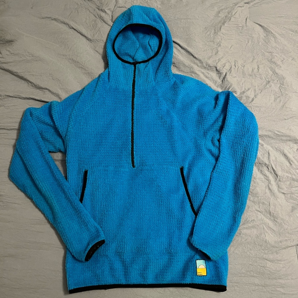 Senchi Designs Merlin 🧙‍♂️ half-zip hoodie ! Sky Blue color ! Hard to come by !